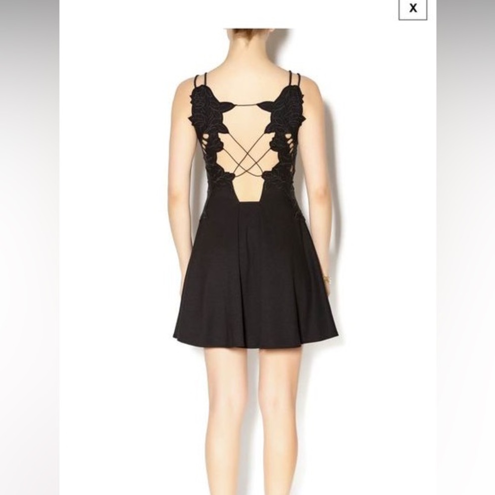 Free People Cutout Back Dress